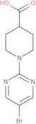 1-(5-Bromopyrimidin-2-yl)piperidine-4-carboxylic acid