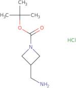 tert-Butyl 3-(aminomethyl)azetidine-1-carboxylate HCl