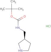 (S)-tert-Butyl (pyrrolidin-3-ylmethyl)carbamate HCl