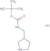 tert-Butyl (pyrrolidin-3-ylmethyl)carbamate hydrochloride