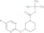 1-Boc-3-(5-Bromopyrimidin-2-yloxy)piperidine