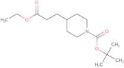 tert-Butyl 4-(3-ethoxy-3-oxopropyl)piperidine-1-carboxylate