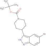 tert-Butyl 4-(5-bromo-1H-indazol-3-yl)piperidine-1-carboxylate