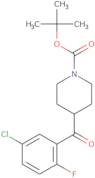 tert-Butyl 4-(5-chloro-2-fluorobenzoyl)piperidine-1-carboxylate