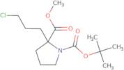 1-tert-Butyl 2-methyl 2-(3-chloropropyl)pyrrolidine-1,2-dicarboxylate