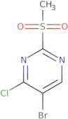 5-BROMO-4-CHLORO-2-METHANESULFONYL-PYRIMIDINE