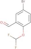 5-Bromo-2-(difluoromethoxy)benzaldehyde