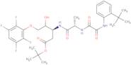 (3S)-3-[N-(N'-(2-tert-Butylphenyl)oxamyl)alaninyl]amino-5-(2',3',5',6'-tetrafluorophenoxy)-4-hydro…