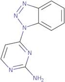 4-(1H-1,2,3-Benzotriazol-1-yl)pyrimidin-2-amine