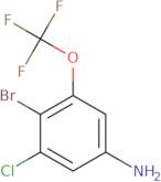 4-Bromo-3-chloro-5-(trifluoromethoxy)aniline