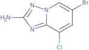 6-Bromo-8-Chloro-[1,2,4]riazolo[1,5-A]pyridin-2-ylamine