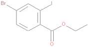 4-Bromo-2-iodobenzoic acid ethyl ester