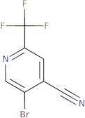 5-Bromo-2-(trifluoromethyl)isonicotinonitrile