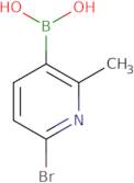 (6-Bromo-2-methylpyridin-3-yl)boronic acid