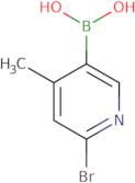 6-Bromo-4-methylpyridine-3-boronic acid