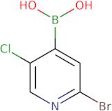 2-Bromo-5-chloropyridine-4-boronic acid