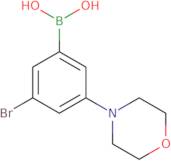 3-Bromo-5-morpholinophenylboronic acid