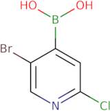 5-Bromo-2-chloropyridine-4-boronic acid