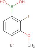 4-Bromo-2-fluoro-3-methoxyphenylboronic acid