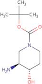 tert-Butyl (3s,4s)-3-amino-4-hydroxypiperidine-1-carboxylate