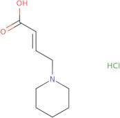 (2E)-4-(1-Piperidinyl)-2-butenoic acid HCl)