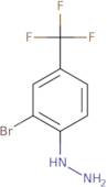 (2-Bromo-4-(trifluoromethyl)phenyl)hydrazine