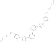 4,4'-Bis-(5'-n-hexylthiobithiophene)-2,2'-bipyridine