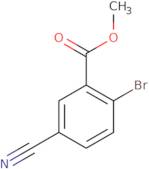 2-Bromo-5-cyanobenzoic acid methyl ester