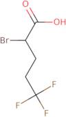 2-Bromo-5,5,5-trifluoropentanoic acid