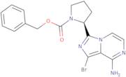 (S)-Benzyl 2-(8-amino-1-bromoimidazo[1,5-a]pyrazin-3yl)pyrrolidine-1-carboxylate