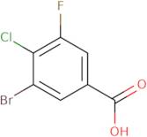 3-Bromo-4-chloro-5-fluorobenzoic acid