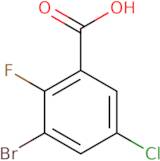 3-Bromo-5-chloro-2-fluorobenzoic acid
