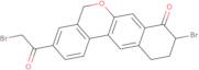 9-Bromo-3-(2-bromoacetyl)-10,11-dihydro-5h-dibenzo[c,g]chromen-8(9h)-one