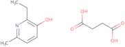 Butanedioic acid 2-ethyl-6-methyl-3-pyridinol (1:1)