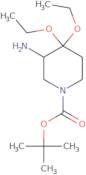 tert-Butyl 3-amino-4,4-diethoxypiperidine-1-carboxylate