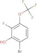 6-Bromo-2-fluoro-3-(trifluoromethoxy)phenol