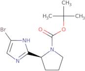 (S)-tert-Butyl 2-(4-bromo-1H-imidazol-2-yl)pyrrolidine-1-carboxylate