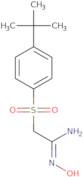 1-((4-(tert-Butyl)phenyl)sulfonyl)-2-(hydroxyimino)eth-2-ylamine