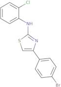 (4-(4-bromophenyl)(2,5-thiazolyl))(2-chlorophenyl)amine