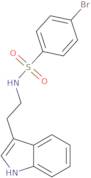 ((4-Bromophenyl)sulfonyl)(2-indol-3-ylethyl)amine