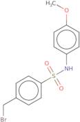 ((4-(Bromomethyl)phenyl)sulfonyl)(4-methoxyphenyl)amine
