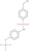 ((4-(Bromomethyl)phenyl)sulfonyl)(4-(trifluoromethoxy)phenyl)amine