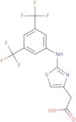 2-(4-((3,5-bis(Trifluoromethyl)phenyl)amino)-3,5-thiazolyl)acetic acid