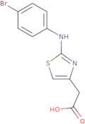 2-(4-Bromophenylamino-3,5-thiazolyl)acetic acid