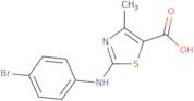 2-((4-Bromophenyl)amino)-4-methyl-1,3-thiazole-5-carboxylic acid