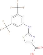 2-((3,5-bis(Trifluoromethyl)phenyl)amino)-1,3-thiazole-4-carboxylic acid