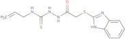 1-(2-(Benzimidazol-2-ylthio)acetyl)-4(prop-2-enyl)thiosemicarbazide