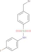 ((4-(Bromomethyl)phenyl)sulfonyl)(4-fluorophenyl)amine