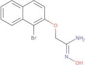 2-[(1-Bromo-2-naphthalenyl)oxy]-N-hydroxyethanimidamide