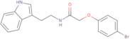 2-(4-Bromophenoxy)-N-(2-indol-3-ylethyl)ethanamide